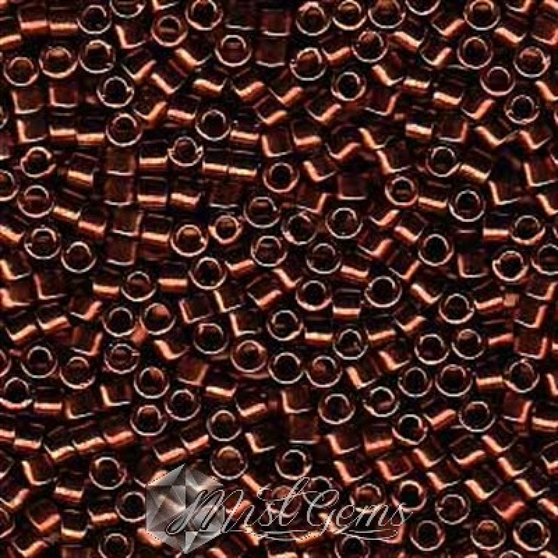 Delica 11/0 DB 0461 Galvanized Copper Dyed