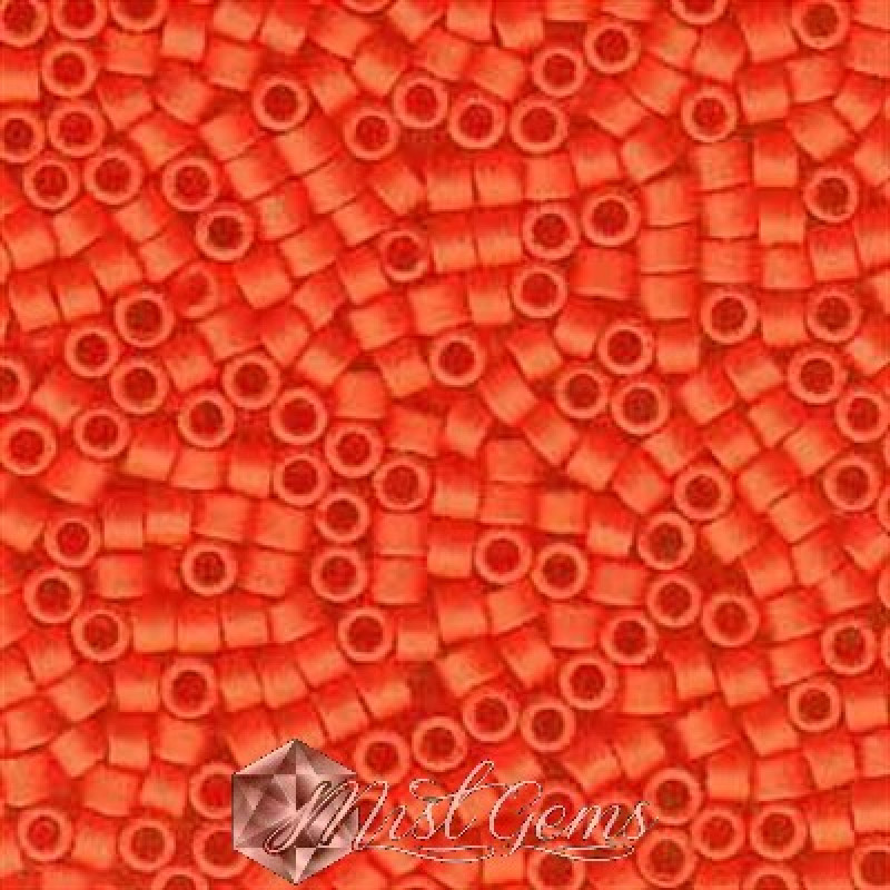 Delica 11/0 DB 0752 Opaque Orange Matted