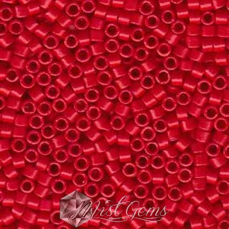 Delica 11/0 DB 0791 Opaque Red Dyed