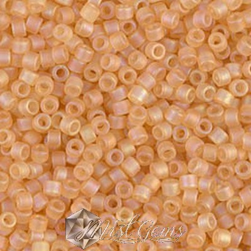 Delica 11/0 DB 0852 Cantaloupe AB Matted