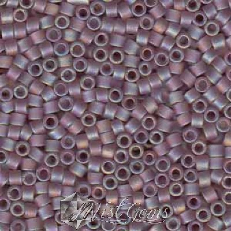 Delica 11/0 DB 0857 Matte Transparent Lilac AB