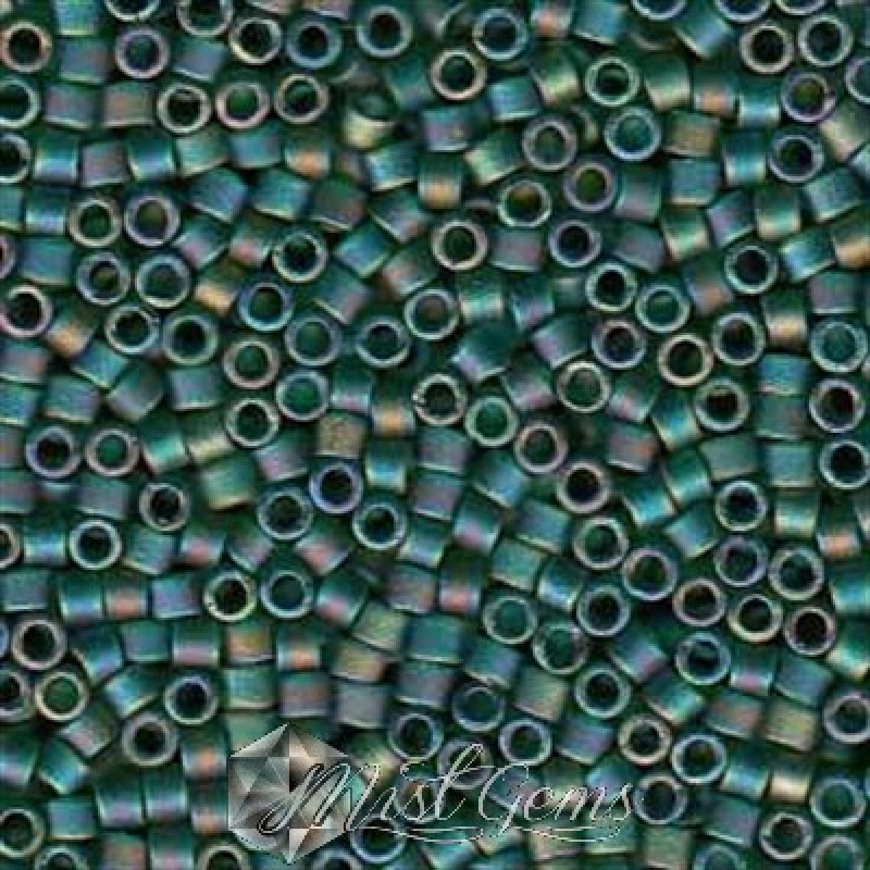Delica 11/0 DB 0859 Emerald AB Matted