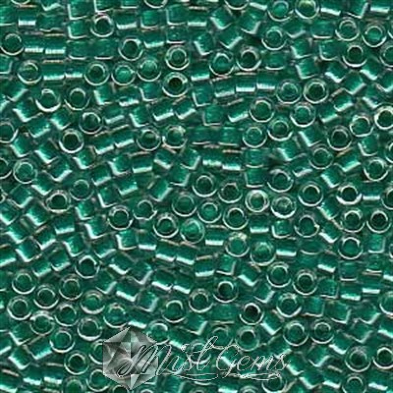 Delica 11/0 DB 0918 Sparkling Teal Lined Crystal