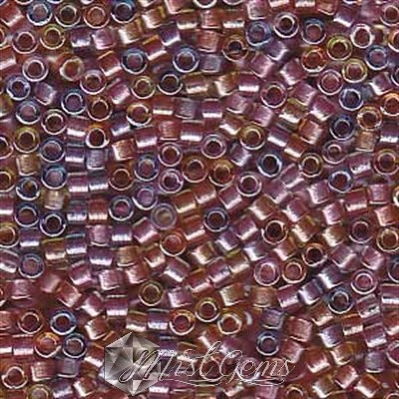 Delica 11/0 DB 0982 Lined Purple Salmon Mix