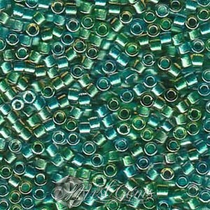 Delica 11/0 DB 0984 Lined Aqua Teal Mix