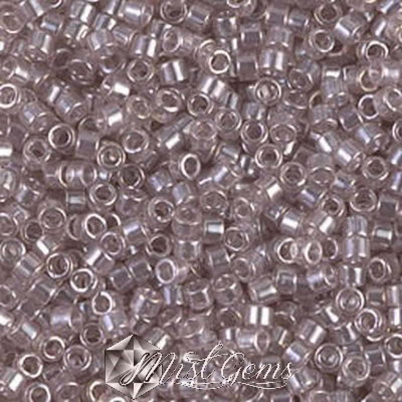 Delica 11/0 DB 1485 Transparent Light Taupe Luster