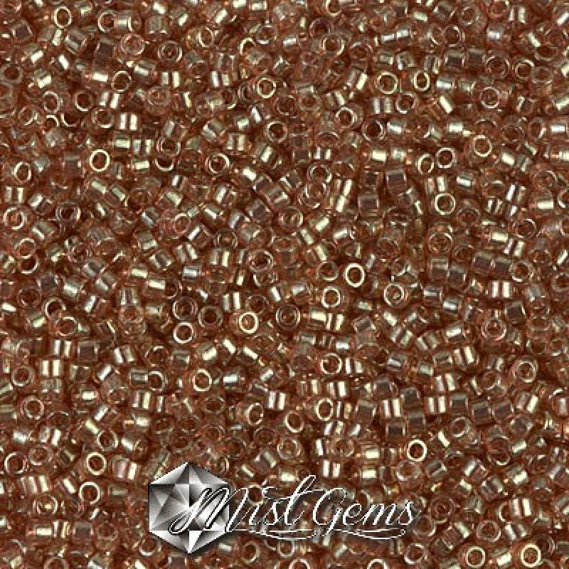 Delica 11/0 DB 0102 (DB102) Gold Luster Rose