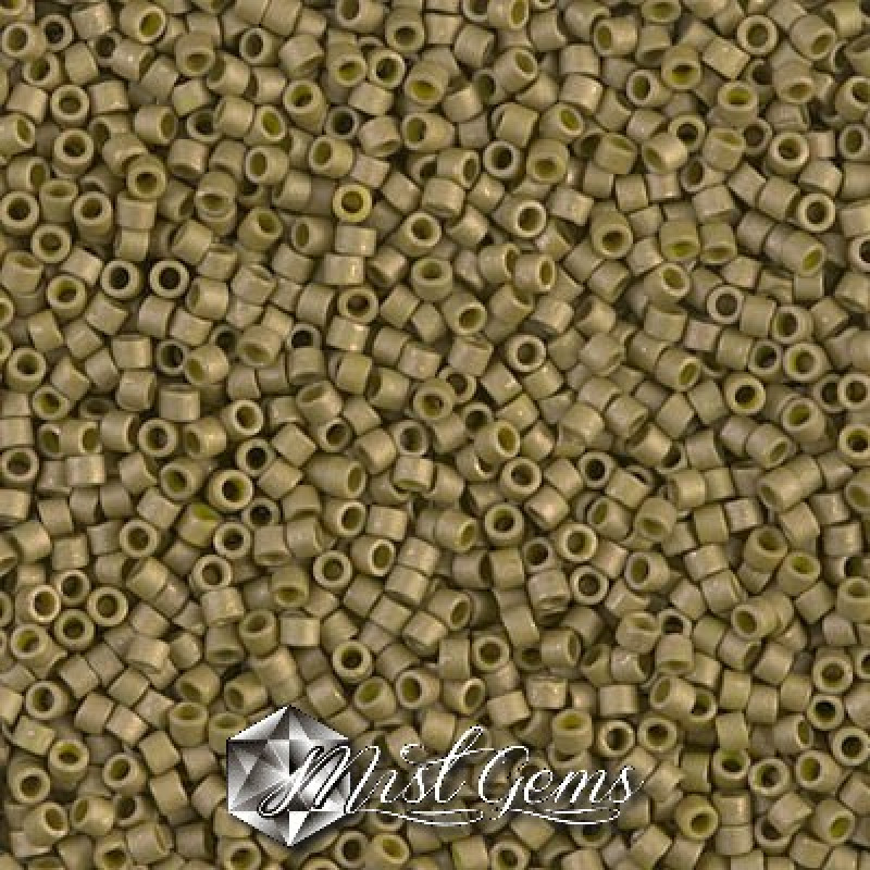 Delica 11/0 DB 0371 Metallic Olive Gold Matted
