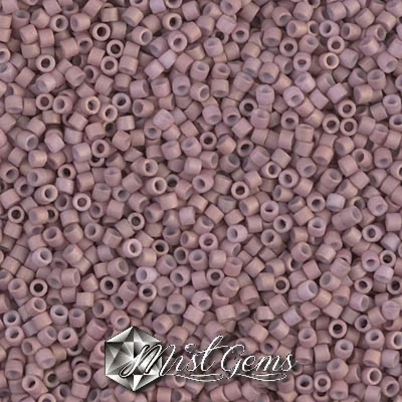 Delica 11/0 DB 0379 Matted Opaque Dusty Mauve Luster