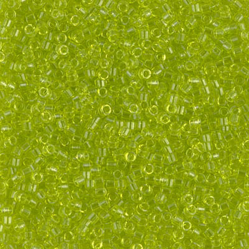 Delica 11/0 DB 0712 Transparent Chartreuse