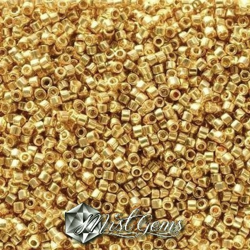 Delica 11/0 DB 2501 Galvanized Pale Gold