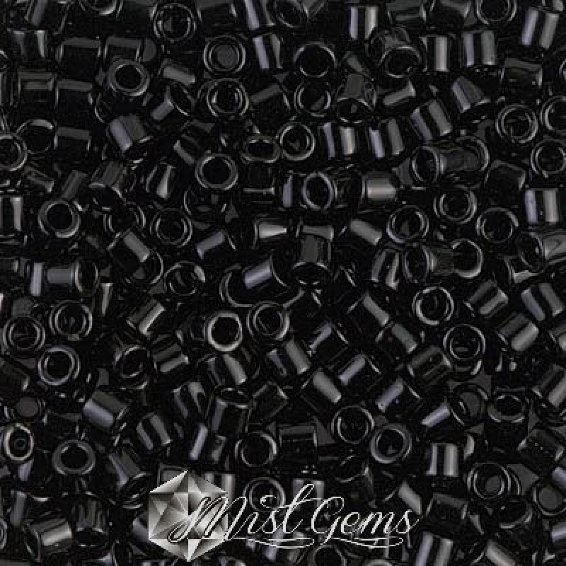 Delica 8/0 DBL 0010 Black