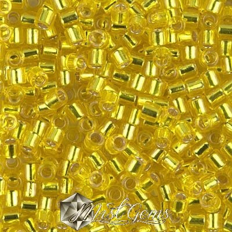 Delica 8/0 DBL 0145 Silver Lined Yellow