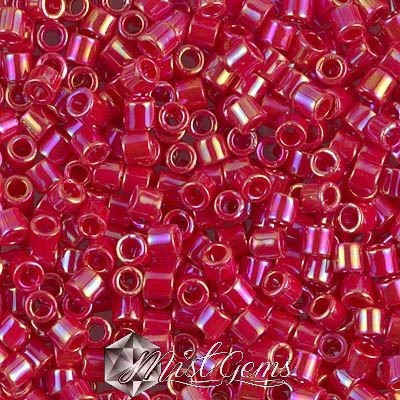 Delica 8/0 DBL 0162 Opaque Red AB