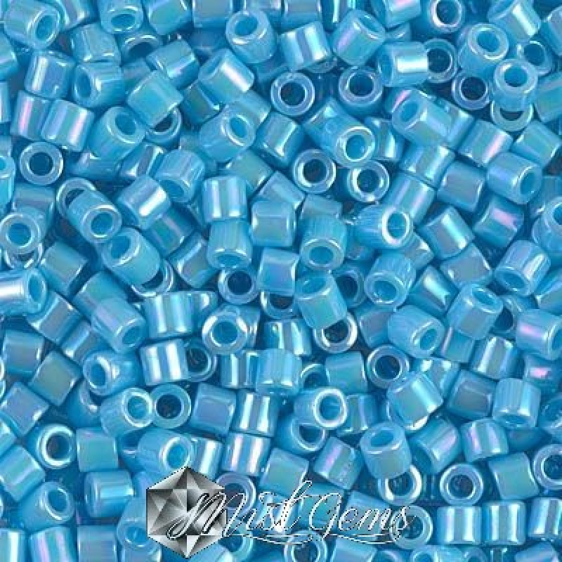 Delica 8/0 DBL 0164 Light Blue AB