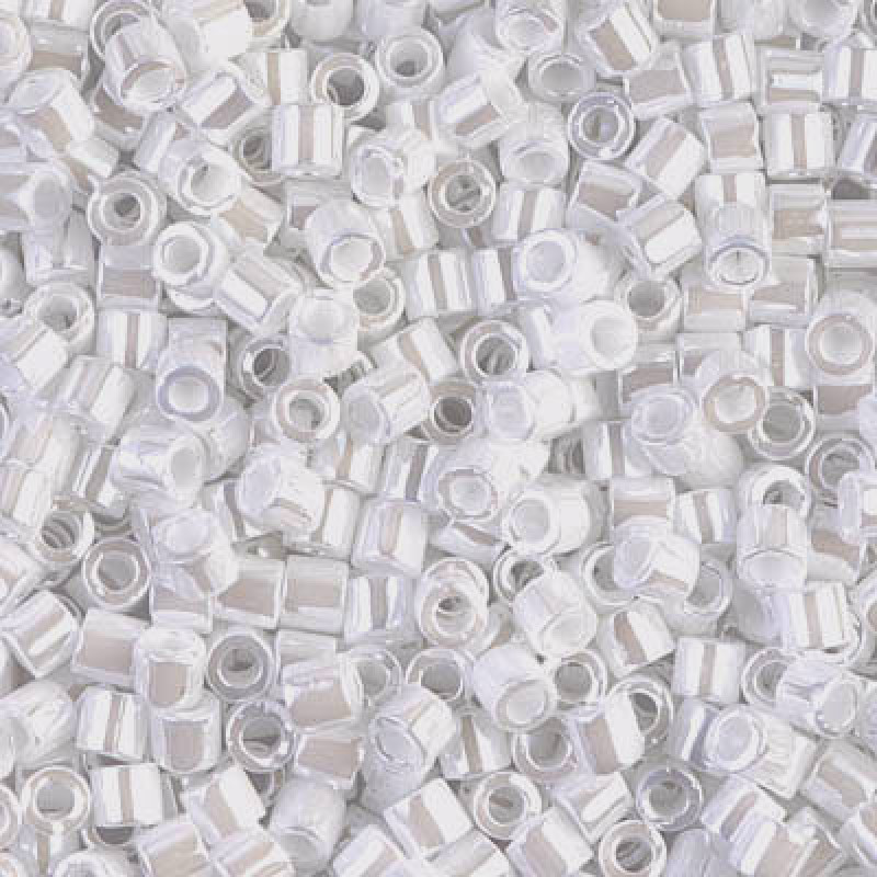 Delica 8/0 DBL 0201 White Pearl