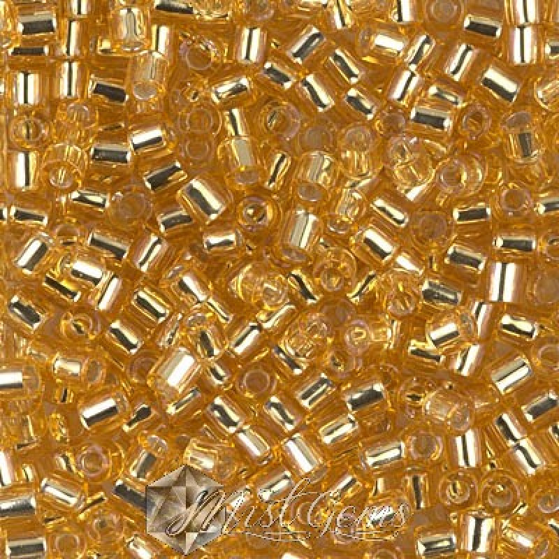 Delica 8/0 DBL 0042 Silver Lined Gold