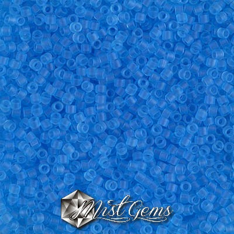 Delica 11/0 DB 0747 Matted Transparent Aqua
