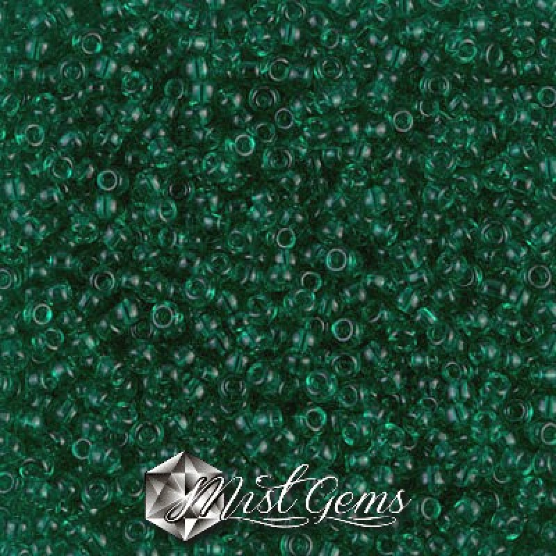 Miyuki Round Rocailles 11/0 RR-0147 Transparent Emerald