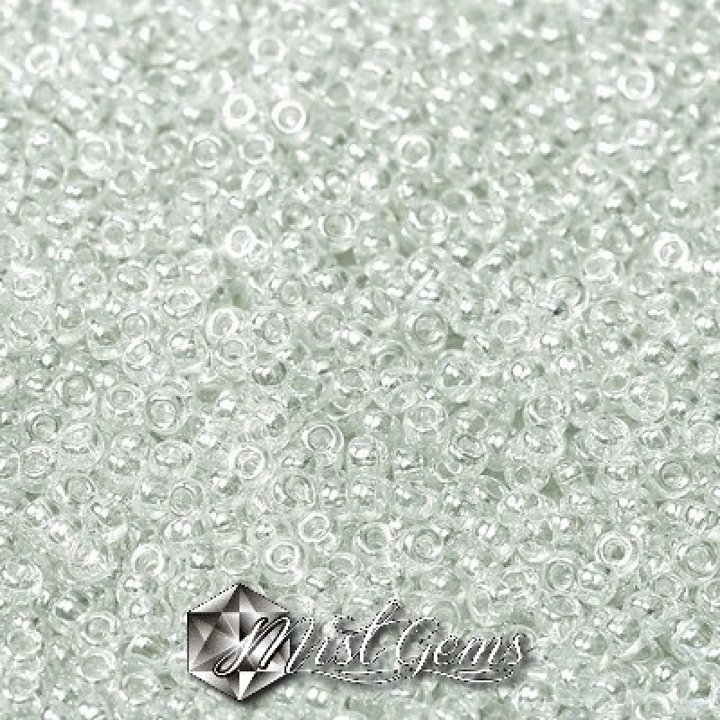 Miyuki Round Rocailles 11/0 RR-0160 Crystal Lustered
