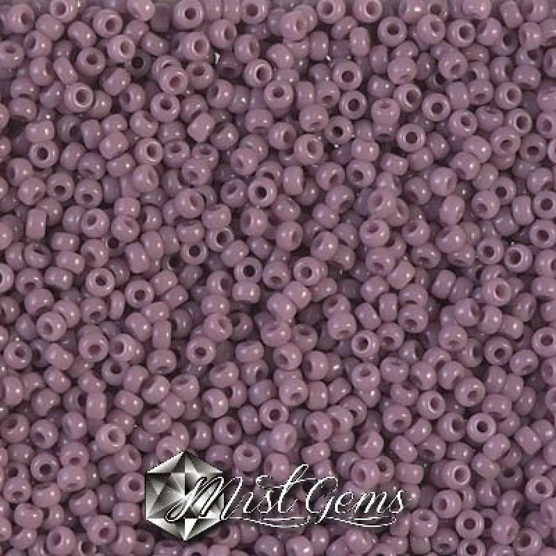 Miyuki Round Rocailles 11/0 RR-0410  Opaque Mauve