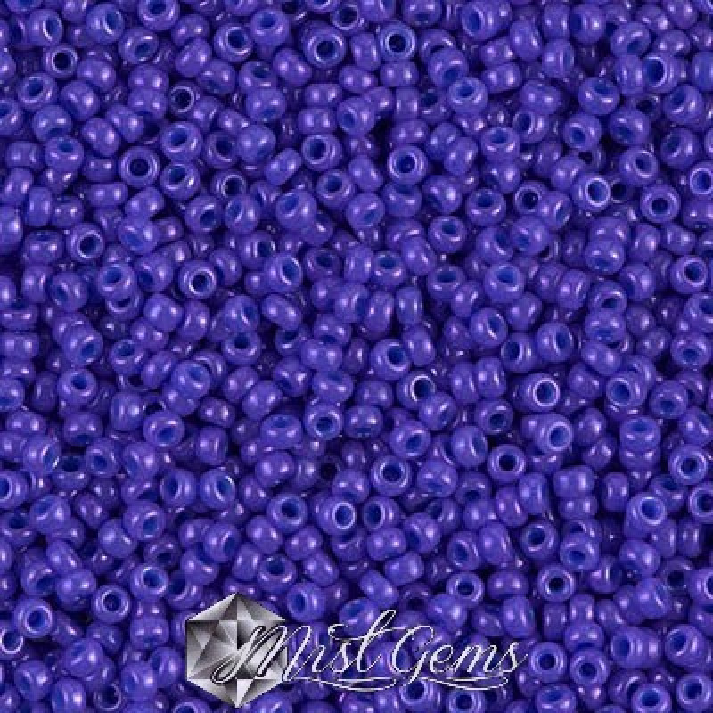Miyuki Round Rocailles 11/0 RR-1477 Opaque Dyed Bright Purple