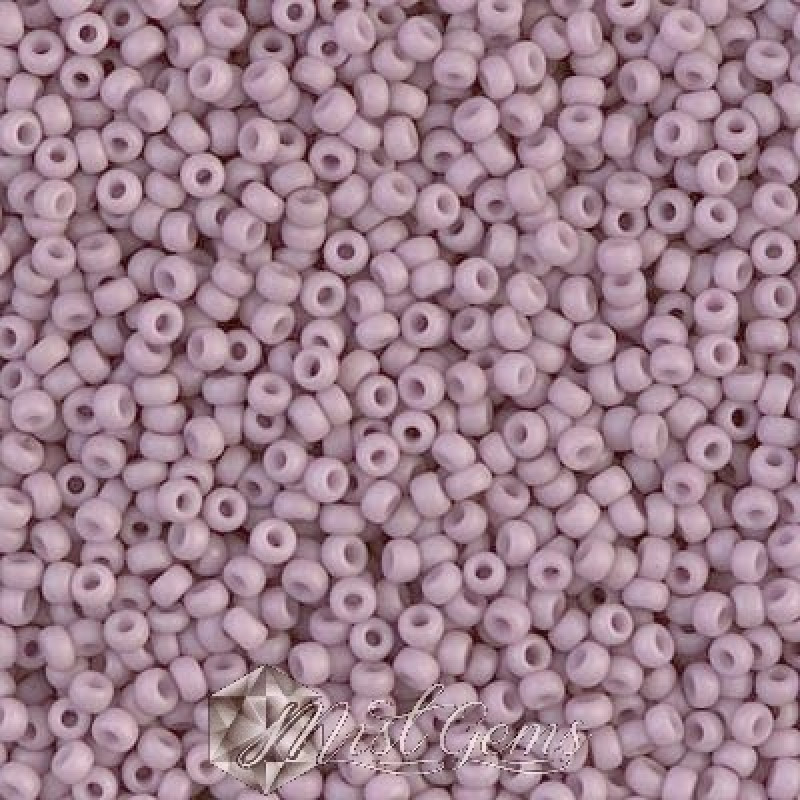 Miyuki Round Rocailles 11/0 RR-2025 Opaque Matte Light Mauve