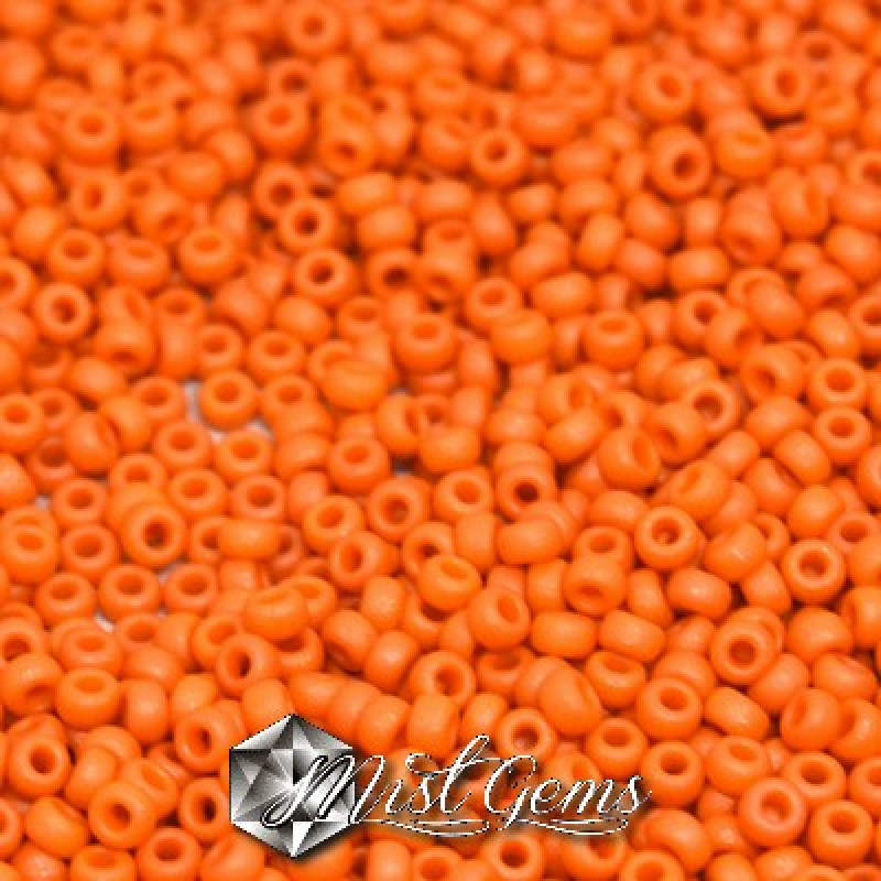 Miyuki Round Rocailles 11/0 RR-2313 Matte Opaque Orange
