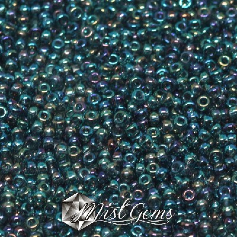 Miyuki Round Rocailles 11/0 RR-2459 Metallic Iris Teal
