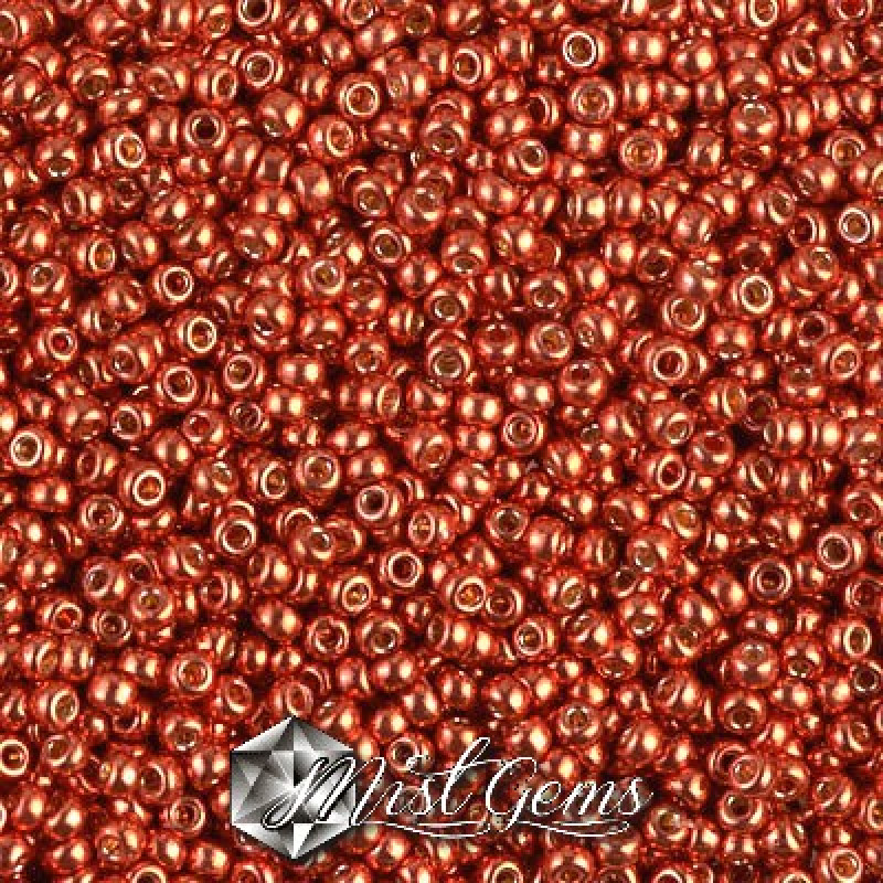 Miyuki Round Rocailles 11/0 RR-4208 Duracoat Galvanized Berry