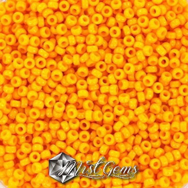 Miyuki Round Rocailles 11/0 RR-4453 Duracoat Opaque Light Squash