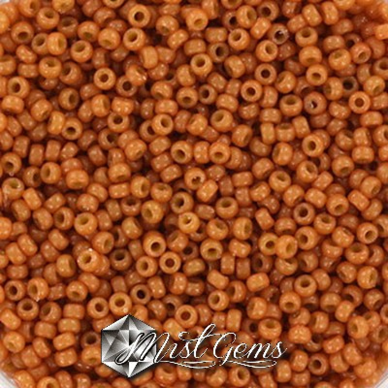 Miyuki Round Rocailles 11/0 RR-4457  Duracoat Opaque Cedar