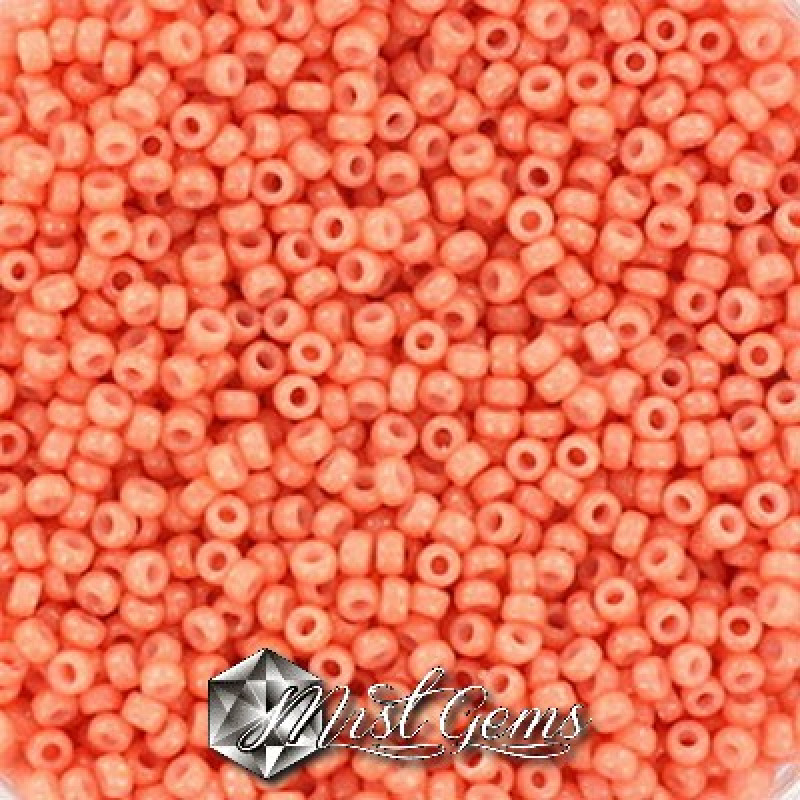 Miyuki Round Rocailles 11/0 RR-4462 Duracoat Opaque Dark Salmon