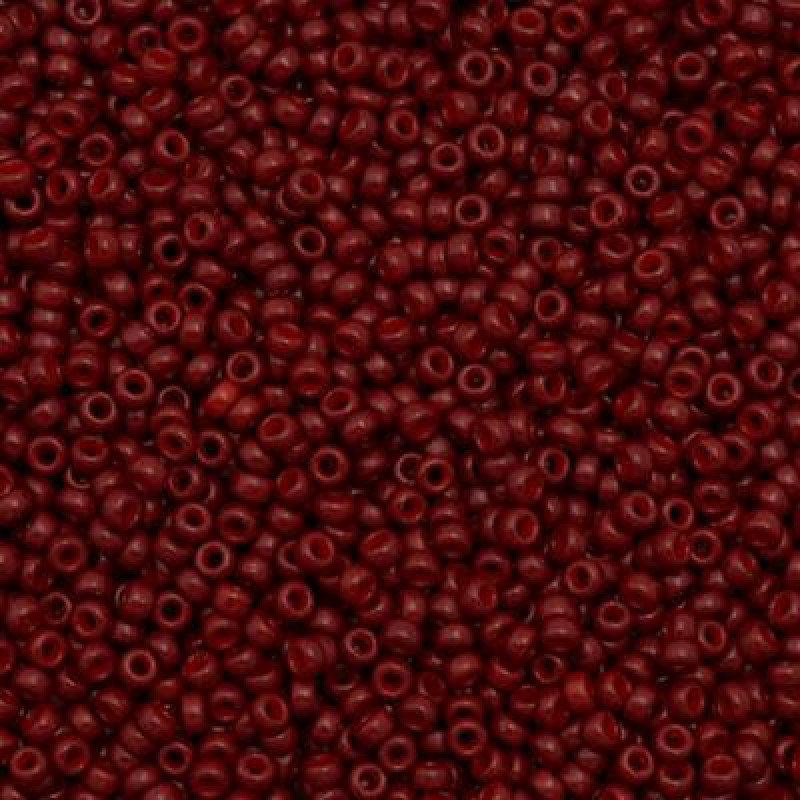 Miyuki Round Rocailles 11/0 RR-4469 Duracoat Opaque Jujube