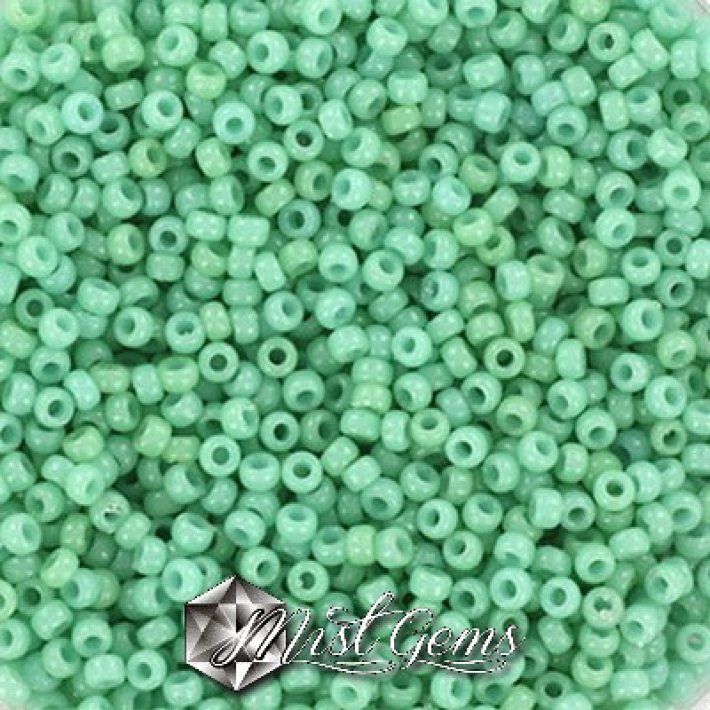Miyuki Round Rocailles 11/0 RR-4475 Duracoat Opaque Sea Opal