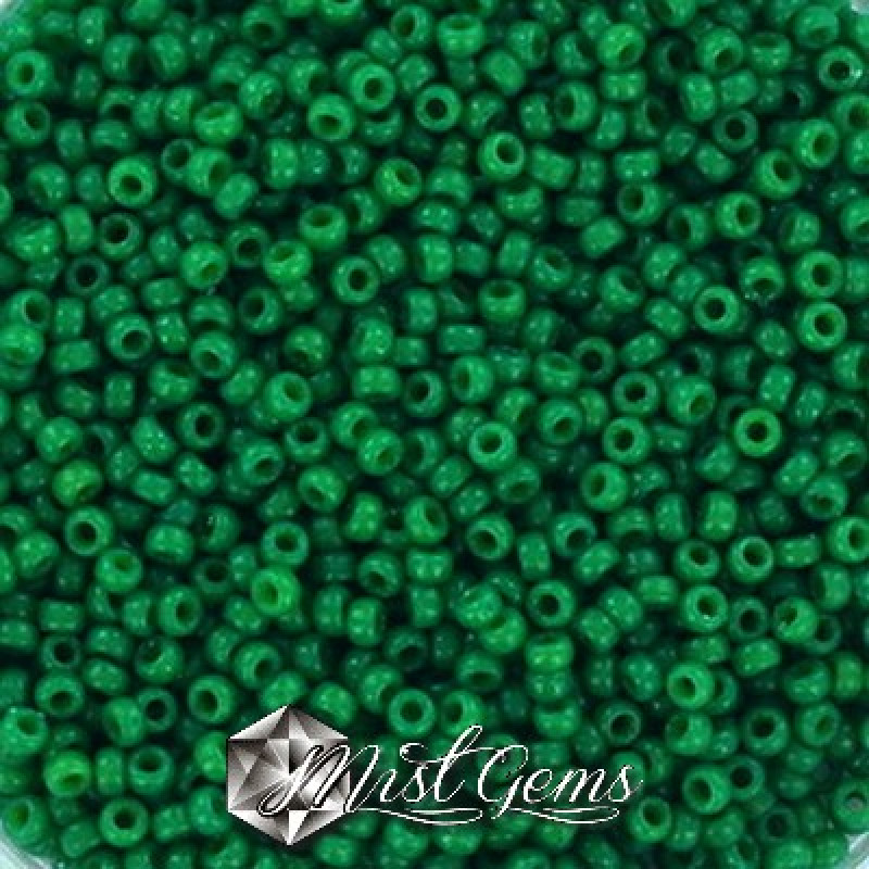 Miyuki Round Rocailles 11/0 RR-4477 Duracoat Opaque Spruce