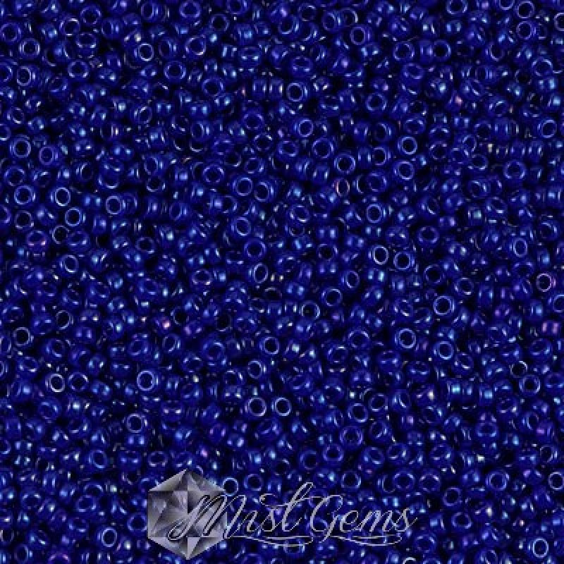 Miyuki Round Rocailles 1945-15/0 RR 1945 Opaque Cobalt Luster