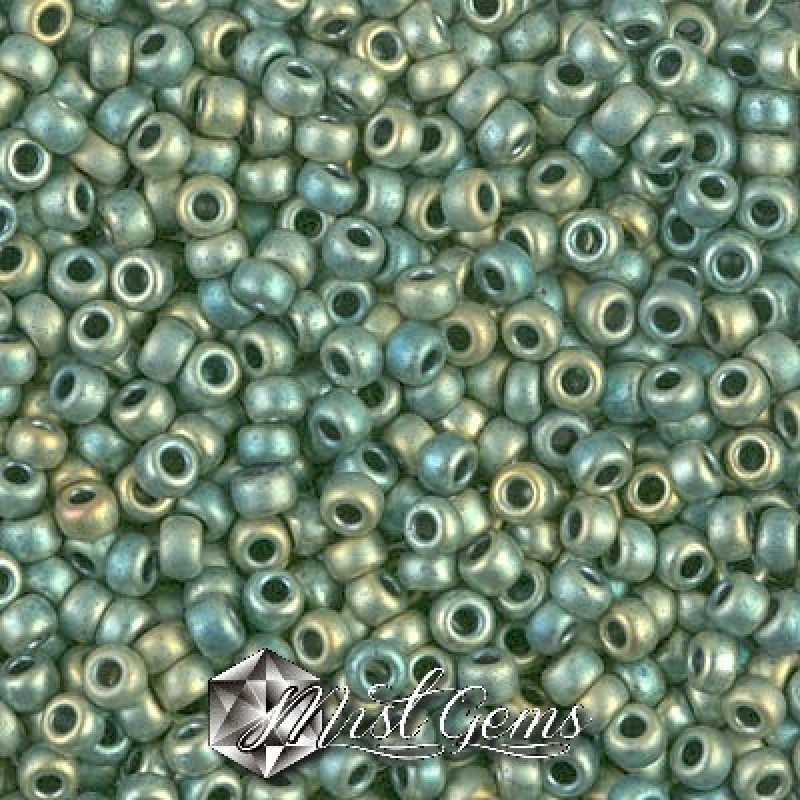 Miyuki Round Rocailles 8/0 RR 2008 Matte Metallic Patina Iris