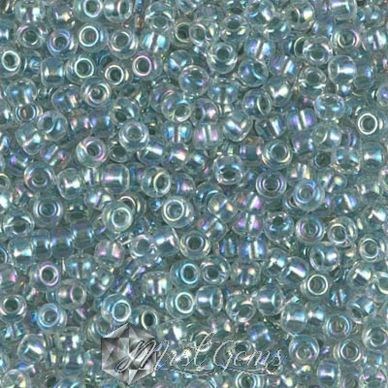 Miyuki Round Rocailles 8/0 RR 0263 Seafoam Lined Crystal