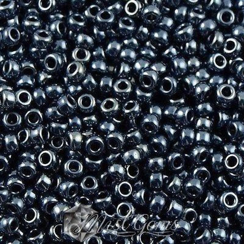 Miyuki Round Rocailles 8/0 RR 0451 Metallic Gunmetal