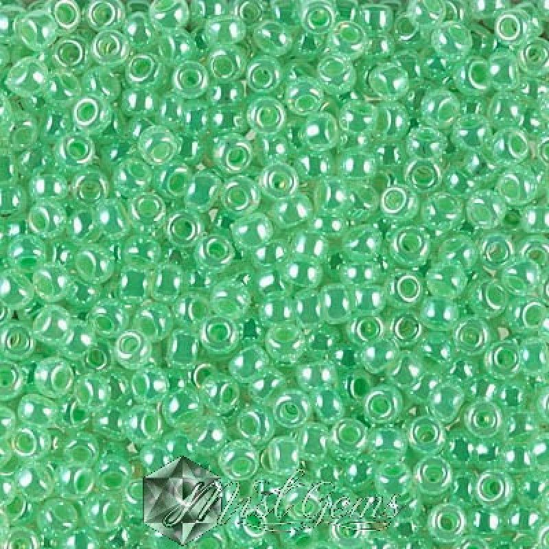 Miyuki Round Rocailles 8/0 RR 0520 Mint Green Ceylon