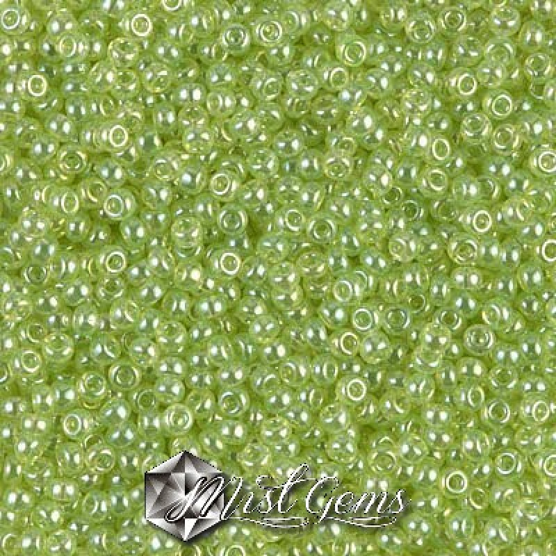 Miyuki Round Rocailles 11/0 RR-0371 Extra Pale Green