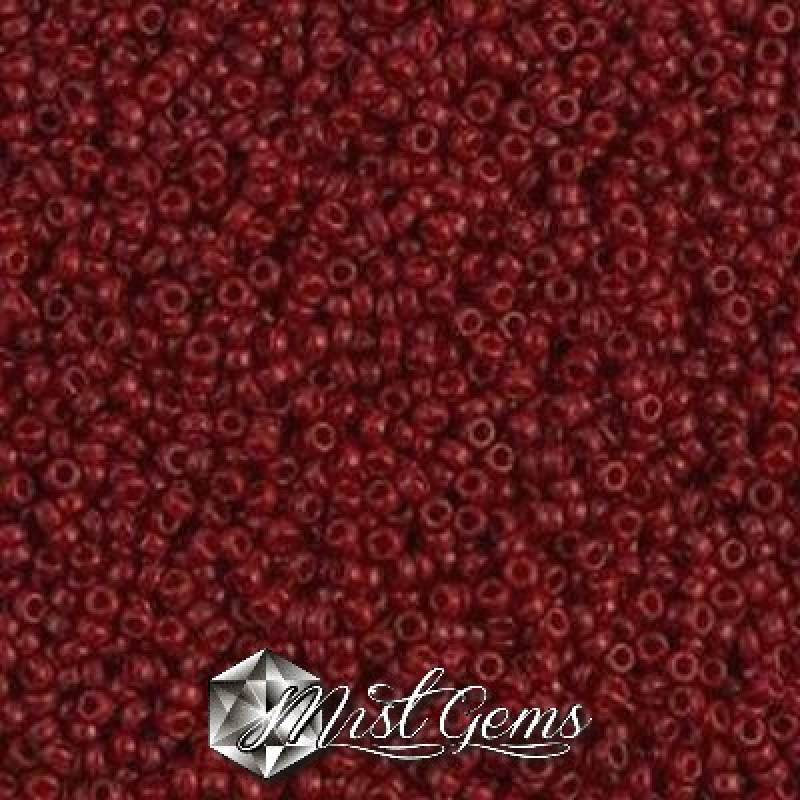 Miyuki Round Rocailles 11/0 RR-1464 Dyed Opaque Maroon