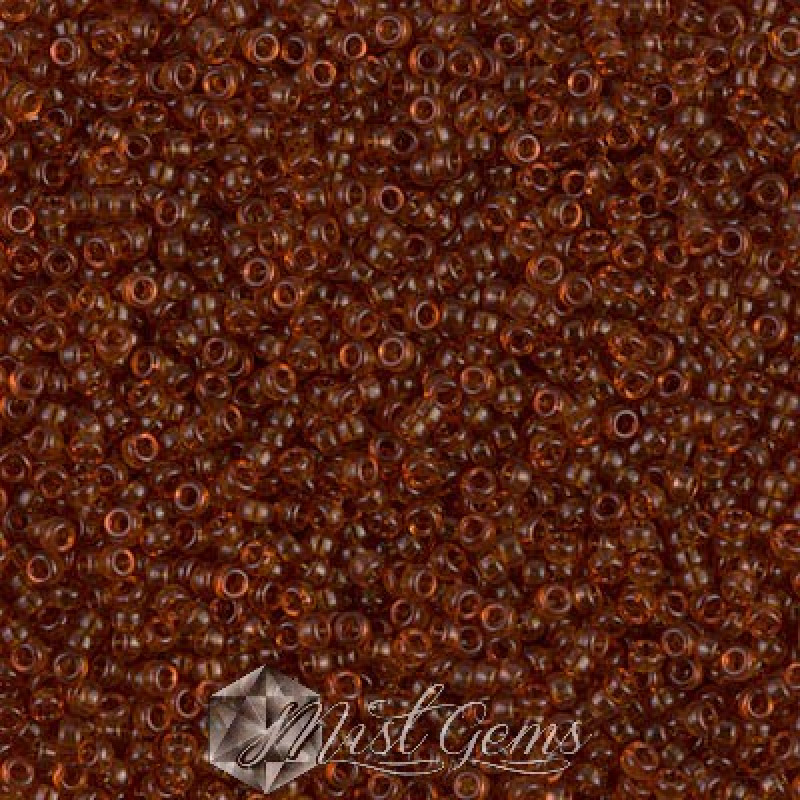 Miyuki Round Rocailles 11/0 RR-0134 Dark Golden Brown
