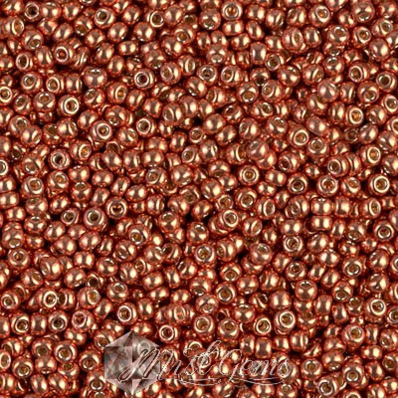 Miyuki Round Rocailles 11/0 RR-4207 Duracoat Galvanized Pink Blush