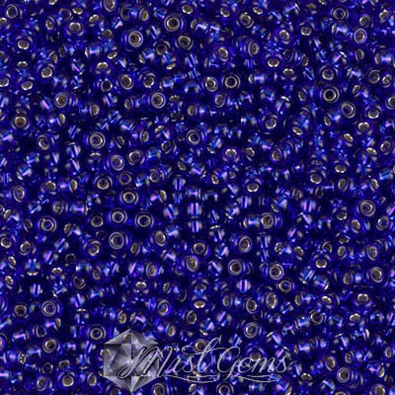 Miyuki Round Rocailles 11/0 RR-0020 Cobalt Silver Lined