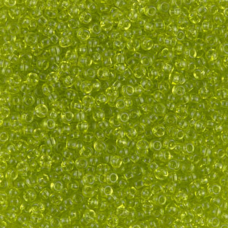 Miyuki Round Rocailles 11/0 RR-0143 Transparent Chartreuse