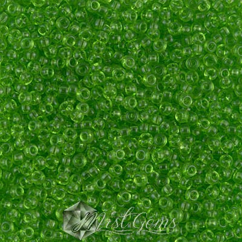 Miyuki Round Rocailles 11/0 RR-0144 Transparent Lime