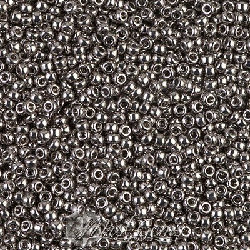 Miyuki Round Rocailles 11/0 RR-0190 Nickel Plated-2 gr.