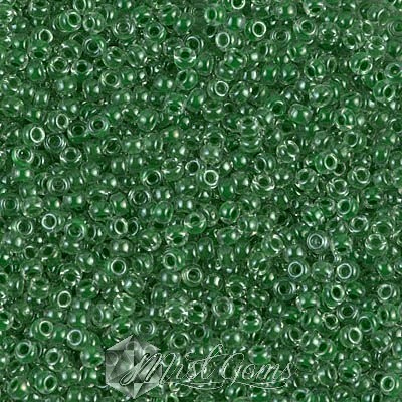 Miyuki Round Rocailles 11/0 RR-0217 Forest Green Lined Crystal
